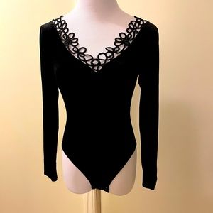 La Perla velvet bodysuit